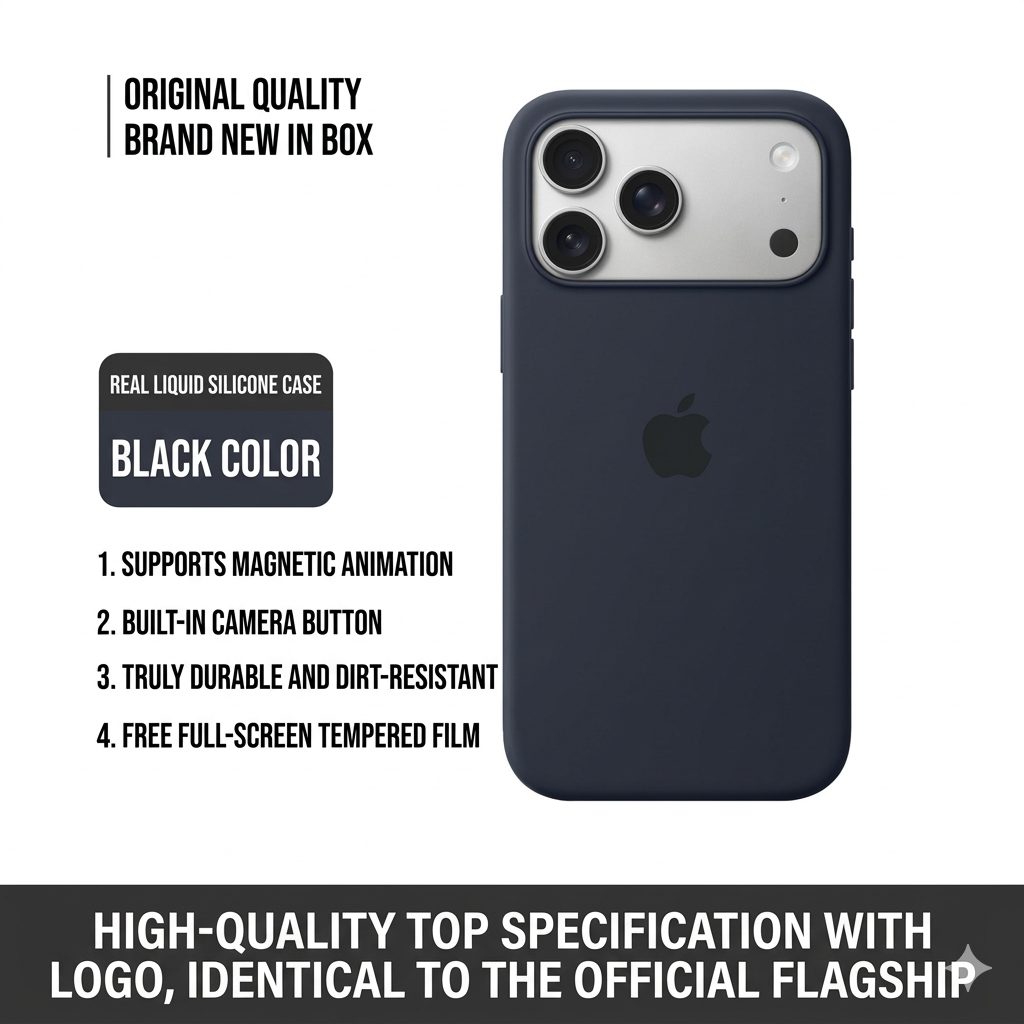 Magnetic silicone iPhone case