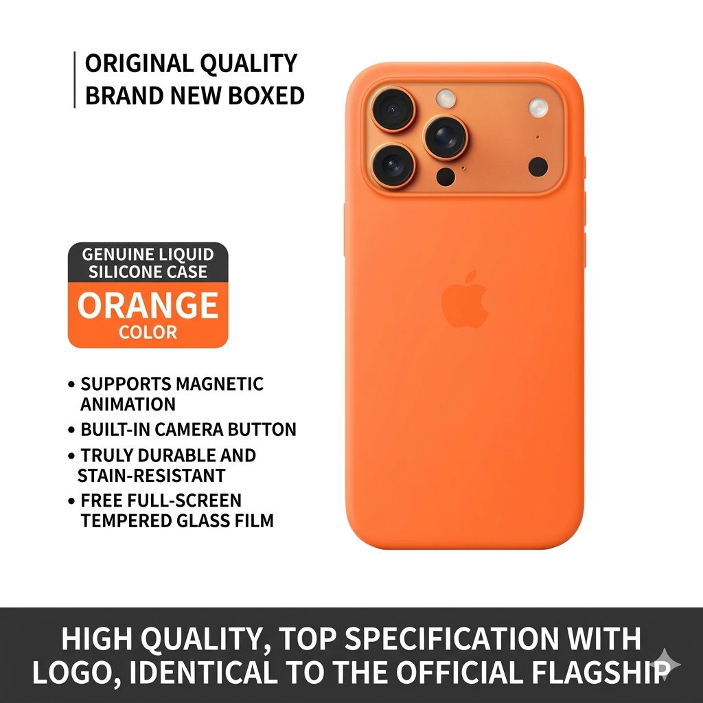 Magnetic silicone iPhone case